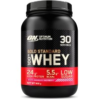 Proteină Optimum Nutrition Gold Standard 100% Whey White Chocolate Raspberry 900g imaginea #1 — magazin online Desire.md