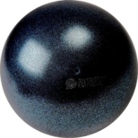 Minge pentru gimnastică Pastorelli Glitter 18.5cm Black