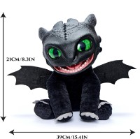 Jucărie de pluș Real FX Toothless (077495) imaginea #3 — magazin online Desire.md