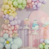 Baloane in set pentru ghirlanda festiva TMM Happy Notes S226--21 94pcs