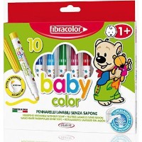 Set de сarioci Fibracolor Baby Color 10pcs
