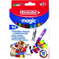 Set de сarioci Fibracolor Magic 9+1pcs