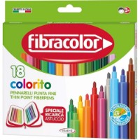 Set de сarioci Fibracolor Superwashable 18pcs