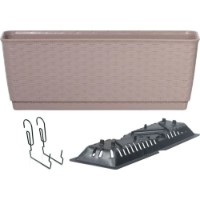 Ghiveci Prosperplast Ratolla Case PW DRL600PW-7529U imaginea #2 — magazin online Desire.md