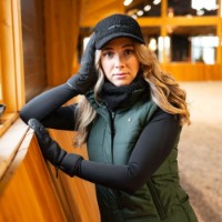 Mănuși de călărie QHP Rayah L Black (7320) imaginea #3 — magazin online Desire.md