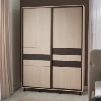 Шкаф-купе Ambianta Cristal 2m Catania/Fungo