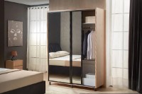 Dulap cu uşi glisante Ambianta Havana Mirror 2m Artisan imaginea #3 — magazin online Desire.md