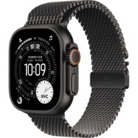 Smartwatch Apple Watch Ultra 3 GPS + Cellular 49mm Black Titanium Case with Black Titanium Milanese Loop (MF1T4Q) imaginea #2 — magazin online Desire.md