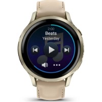 Smartwatch Garmin Venu 4 41mm Lunar Gold/Light Sand (010-03013-03)
