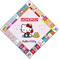 Joc educativ de masa Winning Moves Monopoly Hello Kitty (5036905058018) imaginea #2 — magazin online Desire.md