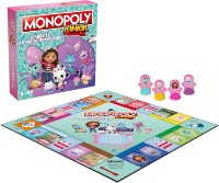 Joc educativ de masa Winning Moves Monopoly Junior Gabby's Dollhouse (5036905054867)