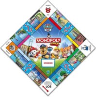 Joc educativ de masa Winning Moves Monopoly Junior Paw Patrol (5036905057516) imaginea #2 — magazin online Desire.md