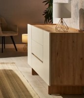 Comodă Ambianta Kosmo Artisan/Crem