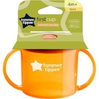 Поильник Tommee Tippee Free Flow First Cup 4m+ 190ml Orange фото №2 — интернет-магазин Desire.md