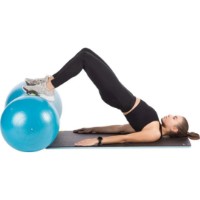 Mingea fitness HMS YP05N Blue imaginea #5 — magazin online Desire.md