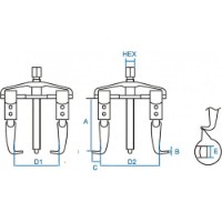 Extractor King Tony 7962B-35 imaginea #3 — magazin online Desire.md