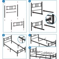 Pat Trendy Akin Black 90x190cm GTR007532 imaginea #6 — magazin online Desire.md