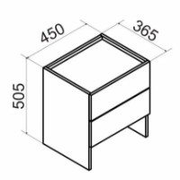 Noptieră Ambianta Kosmo Artisan/Creme imaginea #2 — magazin online Desire.md