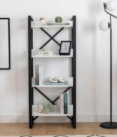 Etajeră Trendy Adisa Black/White 150x32x54cm GTR000520 imaginea #2 — magazin online Desire.md