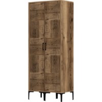 Dulap Trendy Kumsal PP Walnut 201.4x47.5x80cm GTR001743 imaginea #3 — magazin online Desire.md