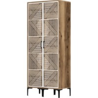 Dulap Trendy Kumsal PP Walnut/White 201.4x47.5x80cm GTR001746 imaginea #3 — magazin online Desire.md