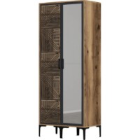 Dulap Trendy Kumsal PR Walnut/Anthracit 201.4x47.5x80cm GTR001749 imaginea #5 — magazin online Desire.md