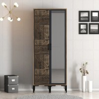 Dulap Trendy Kumsal PR Walnut/Anthracit 201.4x47.5x80cm GTR001749 imaginea #1 — magazin online Desire.md