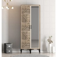 Dulap Trendy Kumsal PR Walnut/Cream 201.4x47.5x80cm GTR001750 imaginea #1 — magazin online Desire.md