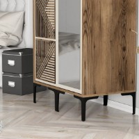 Dulap Trendy Kumsal PR Walnut/Cream 201.4x47.5x80cm GTR001750 imaginea #4 — magazin online Desire.md