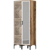 Dulap Trendy Kumsal PR Walnut/White 201.4x47.5x80cm GTR001751 imaginea #2 — magazin online Desire.md