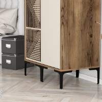 Dulap Trendy Kumsal PS Walnut/Cream 201.4x47.5x80cm GTR001735 imaginea #5 — magazin online Desire.md