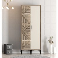 Dulap Trendy Kumsal PS Walnut/Cream 201.4x47.5x80cm GTR001735