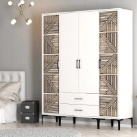 Шкаф Trendy Kumsal PTP White 201.4x47.5x160cm GTR001797 фото №2 — интернет-магазин Desire.md