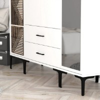 Dulap Trendy Kumsal PTR White 201.4x47.5x160cm GTR001802 imaginea #5 — magazin online Desire.md