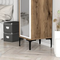 Dulap Trendy Kumsal R Walnut/White 201.4x47.5x40cm GTR001721 imaginea #6 — magazin online Desire.md