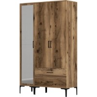 Dulap Trendy Kumsal RT Walnut 201.4x47.5x120cm GTR001768 imaginea #7 — magazin online Desire.md