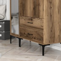 Dulap Trendy Kumsal RT Walnut 201.4x47.5x120cm GTR001768 imaginea #3 — magazin online Desire.md
