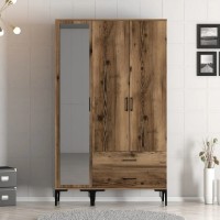 Dulap Trendy Kumsal RT Walnut 201.4x47.5x120cm GTR001768 imaginea #4 — magazin online Desire.md