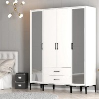 Dulap Trendy Kumsal RTR White 201.4x47.5x160cm GTR001807 imaginea #4 — magazin online Desire.md