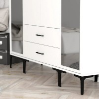 Dulap Trendy Kumsal RTR White 201.4x47.5x160cm GTR001807 imaginea #5 — magazin online Desire.md