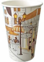 Set pahare de unică folosință AmbalajMarket City 1907 280ml 50pcs