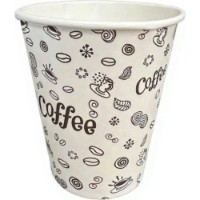 Set pahare de unică folosință AmbalajMarket Coffee 0009 166ml 50pcs