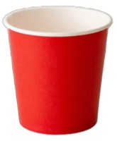 Set pahare de unică folosință AmbalajMarket Red 3852 166ml 50pcs