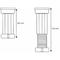 Ножка регулируемая Profmet 020420 фото №3 — интернет-магазин Desire.md