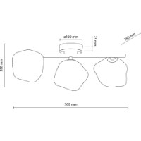 Потолочный светильник Tk-Lighting Lava 11105 фото №2 — интернет-магазин Desire.md