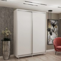 Dulap cu uşi glisante My-Style Chipboard 190x240x60 White (C19H4M01U01) imaginea #1 — magazin online Desire.md