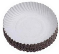 Set farfurii de unică folosință AmbalajMarket Bia White 2124 50pcs