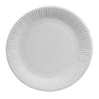 Set farfurii de unică folosință AmbalajMarket White 0454 100pcs