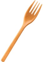 Набор одноразовых столовых вилок AmbalajMarket Brown 11849 50pcs