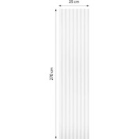 Panou decorativ de perete Mardom Decor Duna White WP001 imaginea #4 — magazin online Desire.md